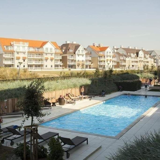 Duplex Villa Capricia Appartement Met Zwembad Nieuwpoort Jachthaven Luaran gambar