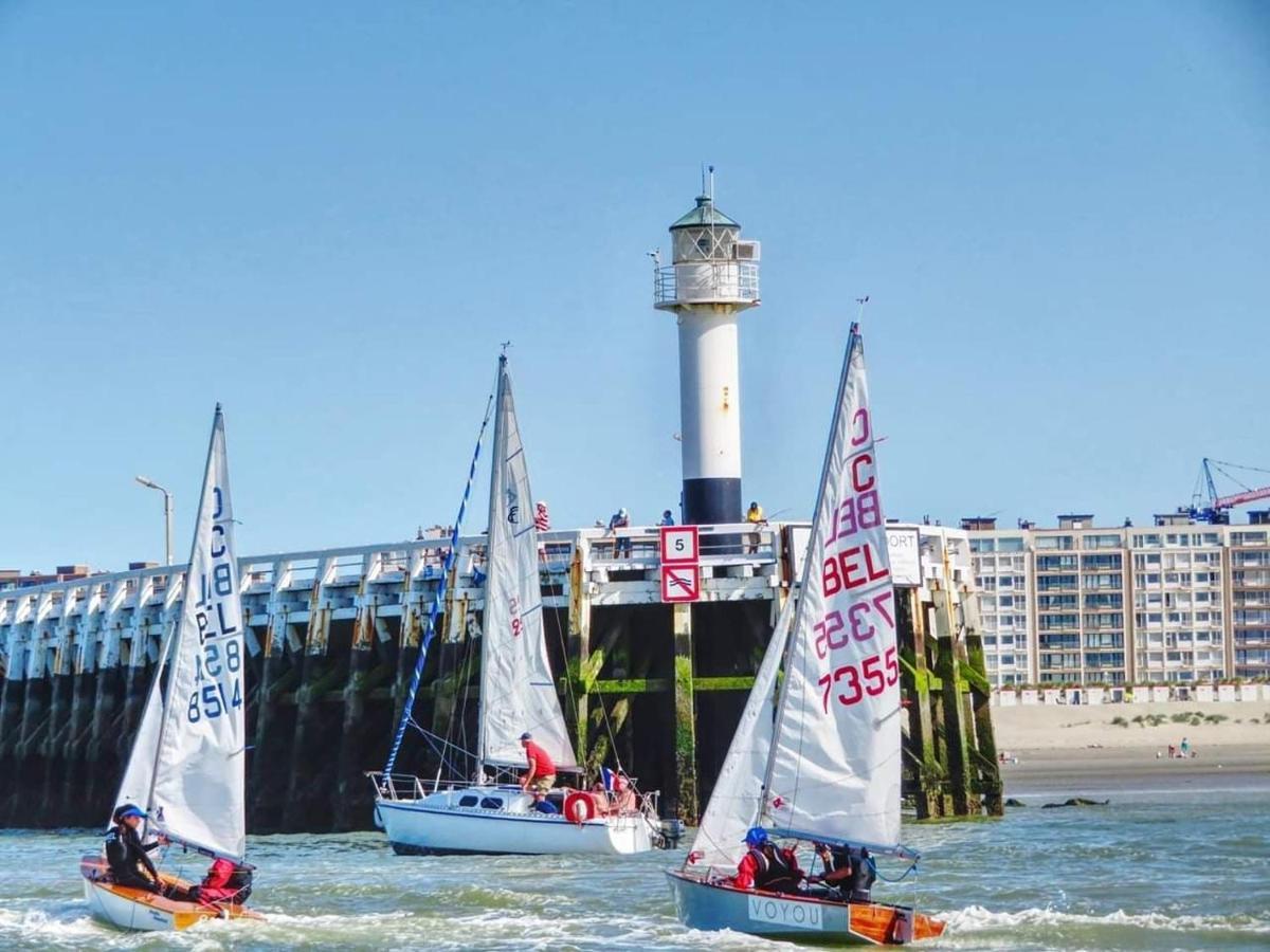 Duplex Villa Capricia Appartement Met Zwembad Nieuwpoort Jachthaven Luaran gambar