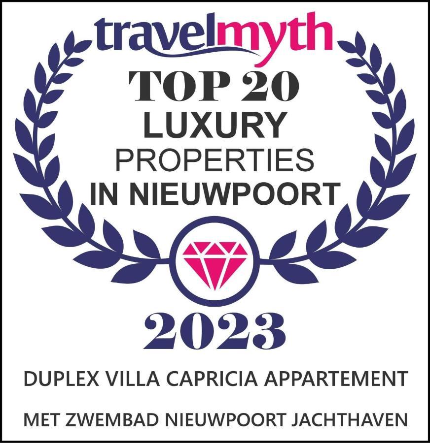 Duplex Villa Capricia Appartement Met Zwembad Nieuwpoort Jachthaven Luaran gambar
