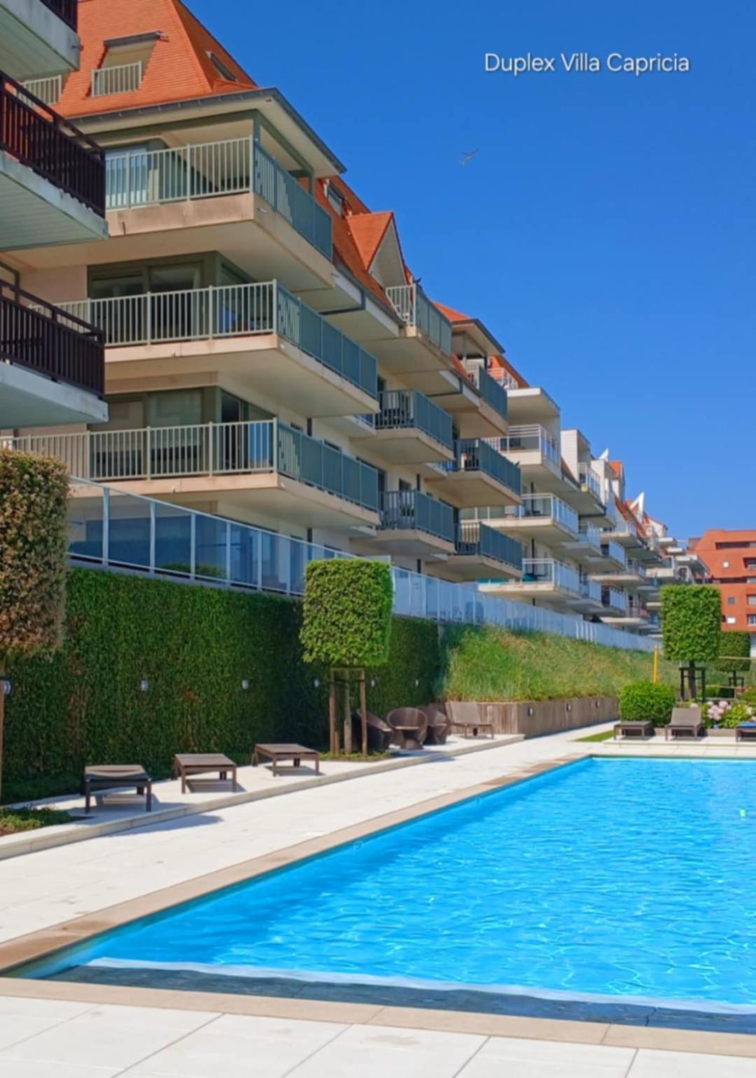 Duplex Villa Capricia Appartement Met Zwembad Nieuwpoort Jachthaven Luaran gambar