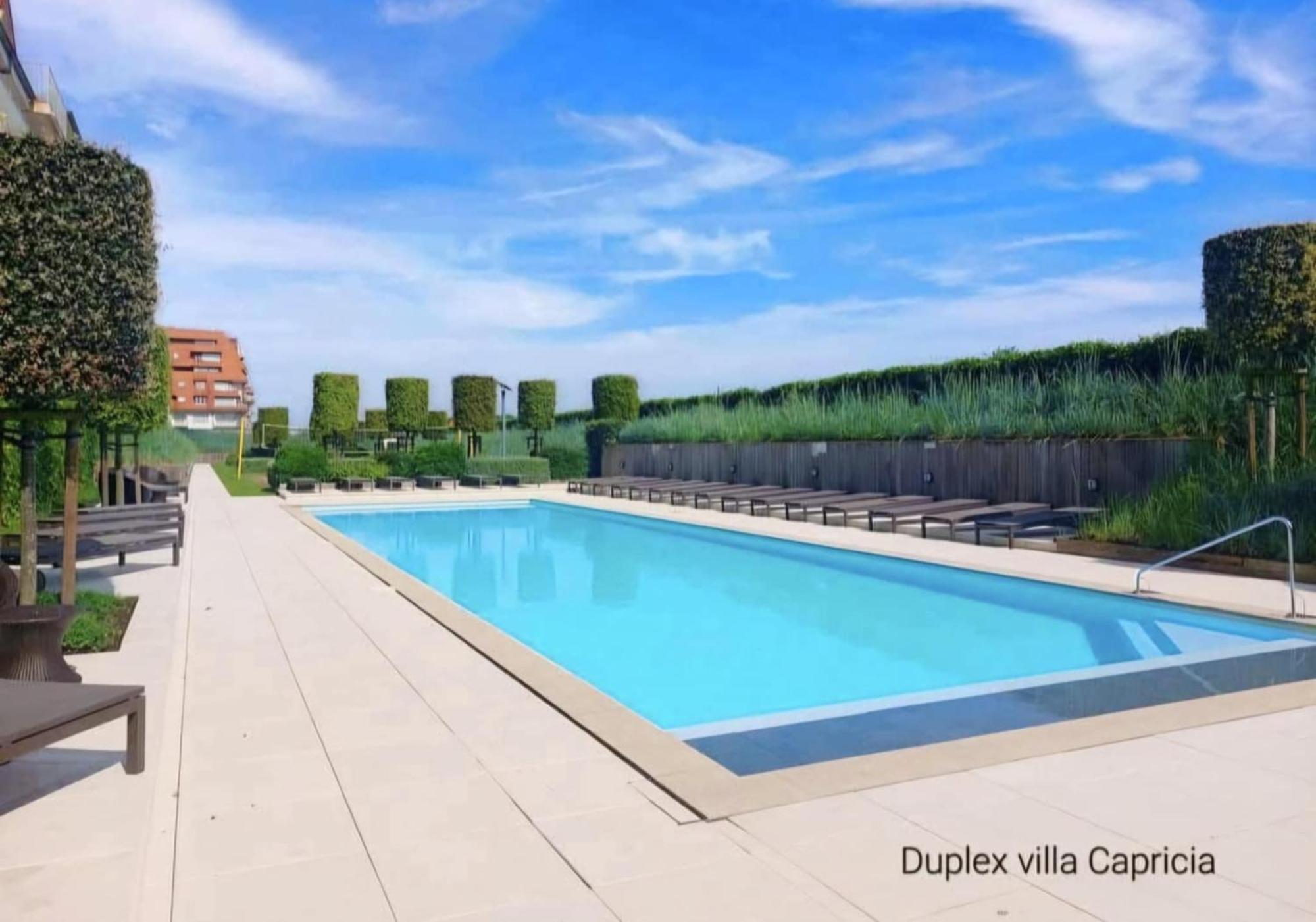 Duplex Villa Capricia Appartement Met Zwembad Nieuwpoort Jachthaven Luaran gambar